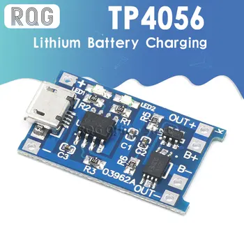 5V 1A Micro USB 18650 литиево-йонна батерия зарядно устройство ще захранване на Такса Зарядно Устройство Модул + Защита Двойна Функция TP4056