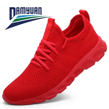 Damyuan/ Нова мъжки обувки, Маратонки, Спортни обувки на равна подметка, Мъжки и дамски Обувки За Двойки, Нова Мода Обувки За Влюбени, Ежедневен Лек обувки