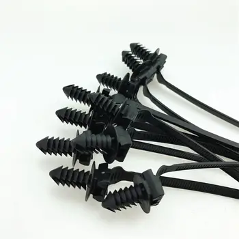 Довършителни фиксиран теглене на кабели, кабелни превръзки найлонови ремъци притежателя на затягане на щепсела катарами на колани