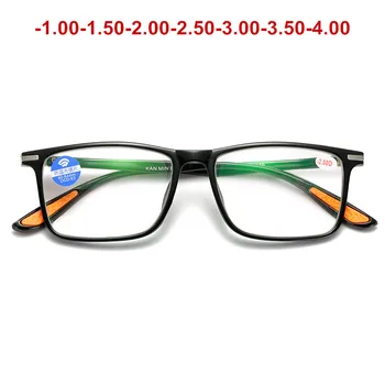 Готови Очила за Късогледство, Анти-Синя Светлина, Компютърна Облекло За Очите, Женски, Мъжки Оптични Очила За Късогледство-1.0-1.5-2.0-2.5-3.0-3.5-4.0 0