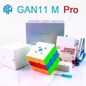 GAN 11 M Pro 3x3x3 Магнитен Магически Куб GAN11M Професионални Магнити Кубчета-Пъзел Играчки За Деца и Децата gan 11 m pro 3x3 куб