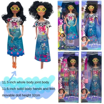 Детски Играчки на Дисни Encanto Мирабел Мадригал Нови Кукли за Момичета, Шарнирная Кукла за най-Малките Момичета, Малки Кукли, Подарък за Малките Момичета