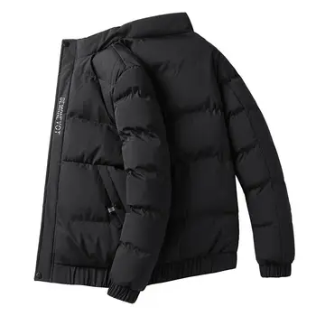 Зимна нова мъжки ежедневни naka памучен сако, мъжко модно палто с корейската версия на тренд мъжки якета с памучна подплата