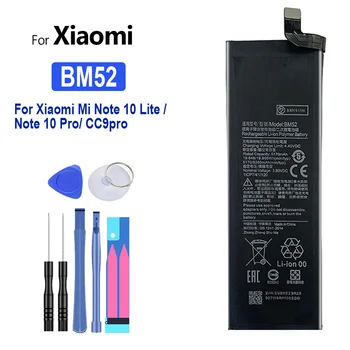 Батерия BM52 BM 52 5260 ма За Xiaomi Mi Note 10 Note10 Lite 10Lite/Mi Note 10 Note10 Pro 10Pro CC9pro CC9 Pro Bateria 