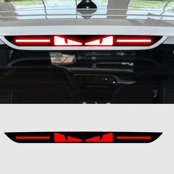 За Лого MG MG HS 18-22 Автомобилни Стикери Аксесоари Задна Светлина Стоп-Сигнали Протектор Лампи Седалките са изработени От Въглеродни Влакна За Стайлинг С Оригинала