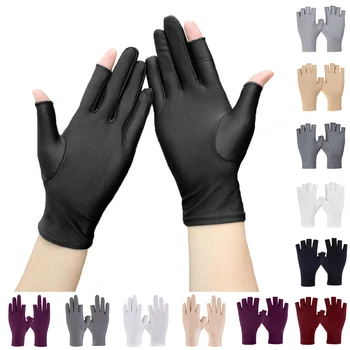 Летни Улични Дишащи Ръкавици, Дамски Ръкавици Без Пръсти, Слънчеви Защитни Ръкавици За Шофиране Летни Улични Ръкавици