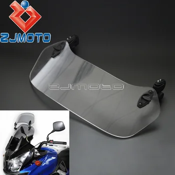 Мотоциклет Регулируема Скоба За Ветровом Стъкло Удължител Спойлер Въздушен Дефлектор на Предното стъкло X-Creen За Suzuki DL 650 V-Strom 1000