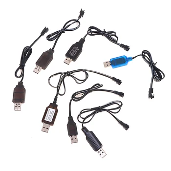 Високо качество на 3,6-9,6 На 250 mah NiMH/NiCd акумулаторна Батерия USB Зарядно Устройство Кабел SM 2P вилката Дистанционно Управление на Кола USB Зарядно Устройство за Електрическа Играчка X1