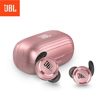 100% Оригинални Безжични Bluetooth Слушалки JBL T280 TWS, Спортни Слушалки, Слушалки с Дълбок Бас, Водоустойчиви Слушалки с Зарядно Калъф
