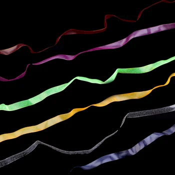 6 Цвята, 3 мм Ширина Еластичен Скъд Назад/Нимфа Участък от Кожата Муха Свързващи Материали
