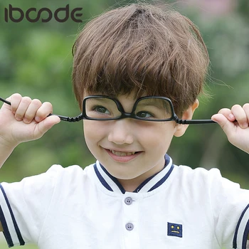 iboode Оптични Детски Очила В Рамки TR90 Силикон За Момчета И Момичета Гъвкави Защитни Детски Очила За Защита на Очите Eyewear Oculos Grau De Нови