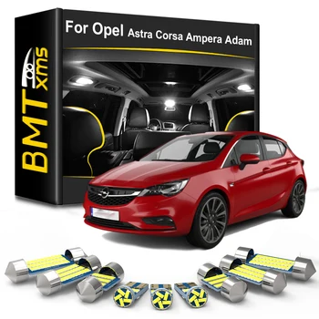 BMTxms Led Лампа за купето на Opel Astra H K G J Corsa D E C F Ampera Adam Agila Meriva A B 1993-2010 2011 2013 2016 2018 2020