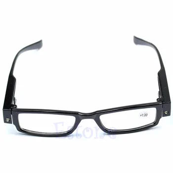Led Подсветката Многофункционални Очила За Четене Eyeglass Стойност А Диоптър Лупа 0