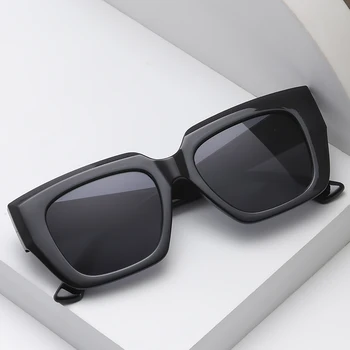 Нови Модерни Правоъгълни Дамски Слънчеви Очила Многоцветни Тенденция На Маркови Дизайнерски Мъжки Слънчеви Очила С Uv400 Правоъгълни Очила