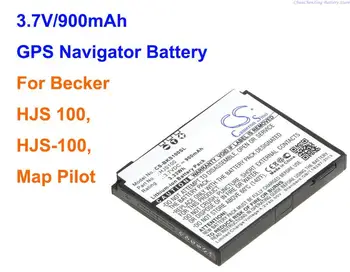 Cameron Sino 900 mah GPS, Батерия за навигатор 338937010208, HJS100 за Becker HJS 100, HJS-100, Карта на Пилот