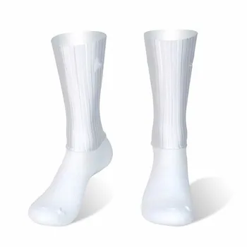 Мини Силиконови Летни Въздушни Чорапи, Бели Чорапи За Колоездене Мъжки Колоездене, Спортни Чорапи За Джогинг Calcetines Ciclismo