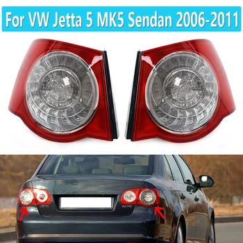 Авто led Задна Светлина DRL Външен Ляв и Десен Страничен Подходяща За VW Jetta 5 MK5 Sendan 2006 2007 2008 2009 2010 2011