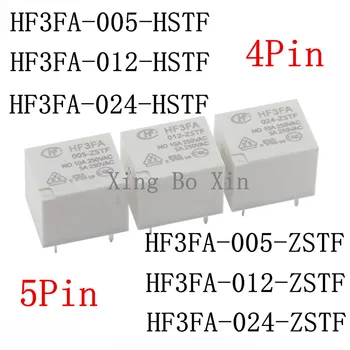 20 БРОЯ 100% НОВО реле HF3FA-005-HSTF HF3FA-012-HSTF HF3FA-024-HSTF HF3FA-005-ZSTF HF3FA-012-ZSTF HF3FA-024-ZSTF 4pin 5pin DC5V 0