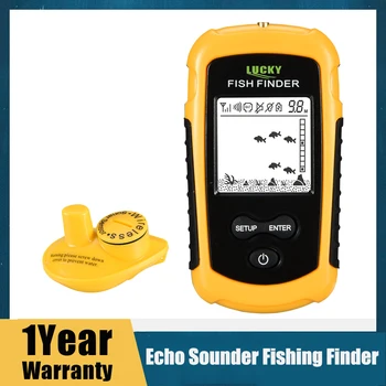 Честит Преносим Безжичен Сензор Fishfinder За Търсене На Риба Сонар Сонар Дълбочина На Океан, Река, Езеро, Море
