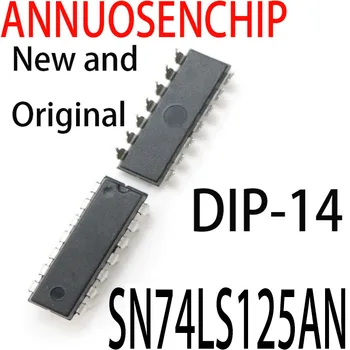 10 бр. Нови и оригинални 74LS125 DIP-14 SN74LS125AN
