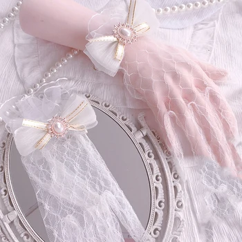 Дантелени Ръкавици Ръчна изработка в стил Лолита