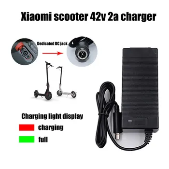 42 В 2A Xiaomi Mijia най-ниските цени на Електрически Скутер Зарядно Устройство Адаптер за M365 Ninebot Es1 Es2 Електрически Скутер Аксесоари Зарядно Устройство