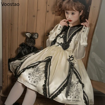 Японското Готическа Рокля В стил Лолита