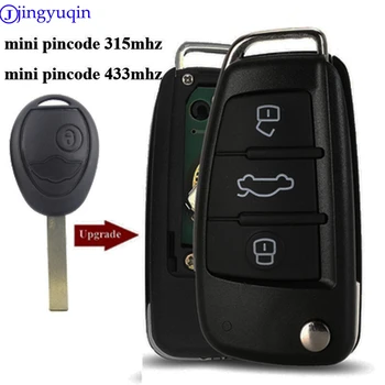 Дистанционно Управление на Автомобилен Ключ jingyuqin За Bmw Mini Cooper R50 R53 mini pincode 315/433 Mhz Замяна