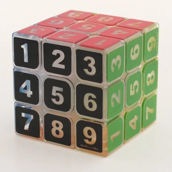 Най-добрият ZCUBE Нео Magic Судоку Цифров Куб 3x3x3 Професионален 3x3 Скорост Кубирования Номер Пъзел Забавни Играчки За Деца И Възрастни 1