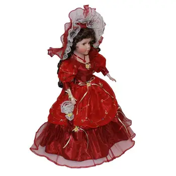 Сбирка от Порцеланови кукли 40 см, Фигурки на кукли с къдрава коса, в Премяна 1