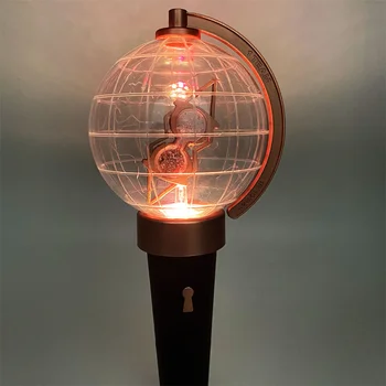 Kpop Ateezed Lightstick Глобус Ръчна Лампа на Живо Лампа Хип-хоп Вечер Светещи Пръчки Събиране на Фенове, Подарък Играчка 2