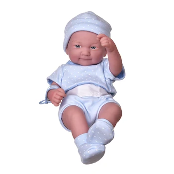 35 СМ Реалистична Кукла Bebe Reborn Cry Baby Новородено Водоустойчив Забавни Играчки 14 инча Усмивка Моделиране на Лицето Меки Силиконови Кукли направи си САМ 3