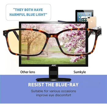 Ретро Кръгли Очила за Четене, Блокиране на Синя Светлина, Мини-Малки Удобни Четци за Жени и Мъже 3