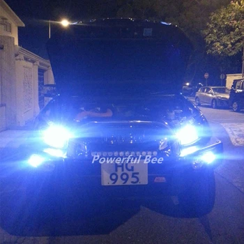 2 x P13W 15 W авто LED DRL дневни светлини бял амбър жълт лед синя лампа за стандартна Mazda CX-5 Peugeot 508 4