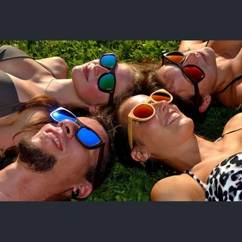 Бамбукови Слънчеви Очила BerWer 2022 Модни Поляризирани Слънчеви Очила Популярен Нов Дизайн На Дървени Рамки За Слънчеви Очила, Ръчно Изработени 4