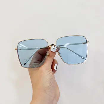 JASPEER Sqaure Слънчеви Очила Дамски Маркови Дизайнерски Пънк Слънчеви Очила Мъжки UV400 Очила За Шофиране Модни Очила 4