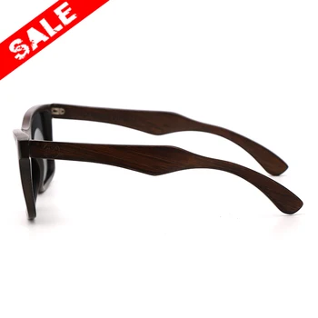 Промоционални мъжки бамбукови слънчеви очила поляризирани Лещи Изделия От Дърво, за Ръчна Работа за Мъже и Жени UV400 Поляризирани Лещи Подаръци 5